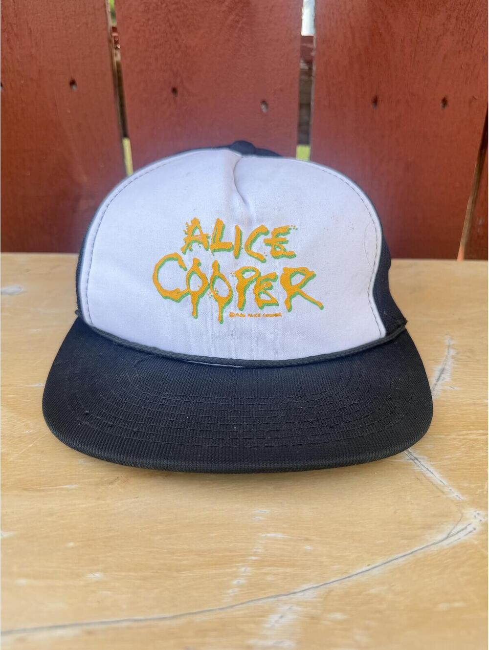Vintage Alice Cooper Tour Trucker Hat